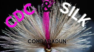 CDC Comparadun fly tying [upl. by Aicila]