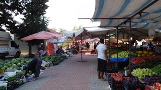 Kizilot Market Kizilot Turkey August 2016 [upl. by Ecneret300]