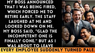 My Boss Announced My Firing Forcing Me Into Early Retirement—The Staff Mocked and Shunned Me [upl. by Myrah]