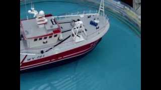 RC Boat 124 Our Lass II Trawler [upl. by Earvin]