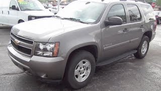 2008 CHEVROLET TAHOE LS Walk Around Tour and Review [upl. by Arick]