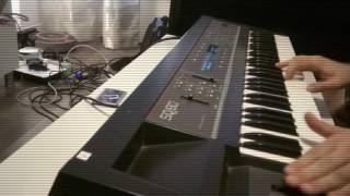 Ensoniq SQ80 improvisation first impressions [upl. by Perle989]