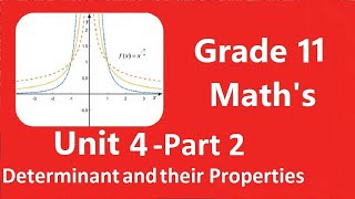 Grade 11 Maths Unit 4 part 2 [upl. by Yniffit]