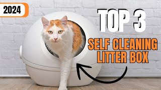 Self Cleaning Cat Litter Box 2024 TOP 3 Best Automatic Cat Litter Boxes 2024 catlitterbox [upl. by Nylicaj]