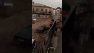 Meteo cronaca diretta video isole Baleri alluvione a Maiorca Ci sono vittime [upl. by Imuy]