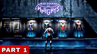 Gotham Knights Gameplay Walkthrough PART 1  4K 60FPS PC ULTRA No Commentary [upl. by Kirrad191]