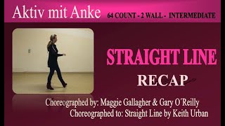 Straight line  recap with Anke [upl. by Akinna]