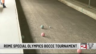 Rome Special Olympics Bocce Tournament [upl. by Aldwin]