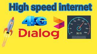 Dialog 4G Apn settings how to dialog internet settings [upl. by Retep]