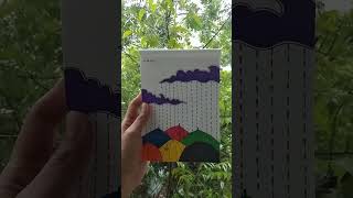 quotRainy Dayquot  Marker colors in paper arts painting dhaka rainyday rainart asethetic colors [upl. by Hairom]