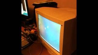 Degaussing a CRT manually [upl. by Akili689]