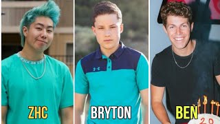 Bryton Myler vs Ben Azelart vs ZHC Lifestyle Comparison 2023 RW Facts amp Profile [upl. by Donoho]