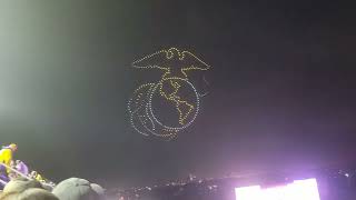 LSU Band Halftime Show quotLSU Salutesquot plus Drone show  Bama 110924 [upl. by Malinin]