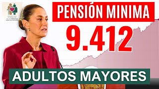 💥AUMENTA la Pensión MINIMA 9812 Adultos Mayores ¡Atención💥 [upl. by Aidnahs22]