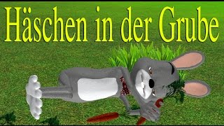 Häschen in der Grube 3D  Kinderlieder deutsch [upl. by Ajiram]