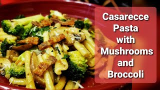 Casarecce Pasta with Mushrooms and Broccoli [upl. by Enrak]