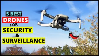 Top 5 Best Drones for 4K Security amp Surveillance of 2023  Best for 4K Security Surveillance System [upl. by Docia]