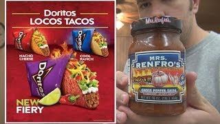 Blendurrr  Taco Bell Doritos Locos Tacos Ghost Pepper Salsa Blending [upl. by Attah]