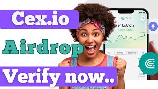 CEXIO Airdrop Verification  Register and verify Cexio  Claim and withdraw CEXP airdrop [upl. by Brody185]