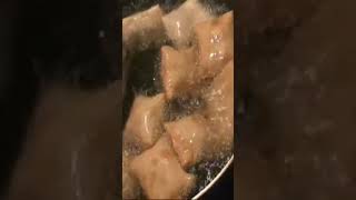 Ravioli ripieni di castagne fritti [upl. by Gatian]