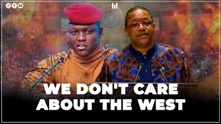 BURKINA FASO FOREIGN MINISTER SHOCKS THE WEST [upl. by Philbrook]