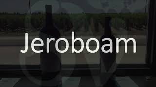 DoubleMagnum or Jeroboam What is a 3 Litre bottle called Guide to LargeFormat Wine Bottle Sizes [upl. by Bibby]