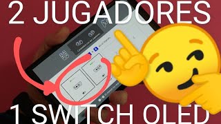 🎮🎮 Como JUGAR 2 JUGADORES en NINTENDO SWITCH OLED con 2 JOYCONS FÁCIL y RÁPIDO [upl. by Tybi]