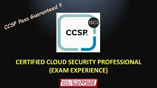 Certified Cloud Security Professional CCSP  Zero Cost Study Plan [upl. by Bush139]