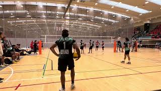 Hustle VC vs Otara Scorpions VC Set 3 [upl. by Hgielsel]