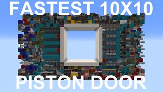 Fastest Seamless 10x10 Piston Door 18s opening [upl. by Brynn]