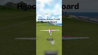 American Airlines 77 CVR aviation planecrash flight [upl. by Elbring748]