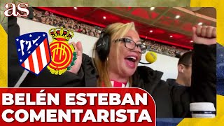 BELÉN ESTEBAN narra la ALINEACIÓN del ATLETI para CARRUSEL [upl. by Anotyad275]