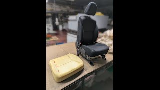 Auris E15 hybrid seat foam unmount for replacement [upl. by Pippas]