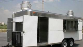 Concession Trailer 20 x 8 x 7 Grill [upl. by Hayikat]