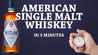 American Single Malt Whiskey in 3 Minutes [upl. by Aible]