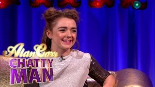 Maisie Williams Talks All Thing Game Of Thrones  Full Interview  Alan Carr Chatty Man [upl. by Hjerpe]