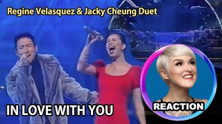 Vocal Coach Reacts to Regine Velasquez amp Jacky Cheung  In Love With You reginevelasquez 張學友 [upl. by Duck]