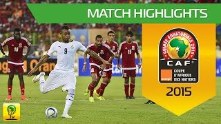 Ghana  Equatorial Guinea  CAN Orange 2015  05022015 [upl. by Nylrahs]