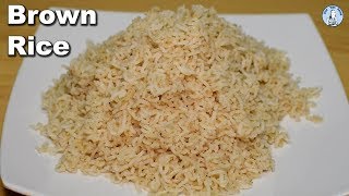 How to Cook Brown Rice  Perfect Brown Rice Recipe  Life with Amna [upl. by Manoop]