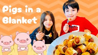 How to make Pigs in the Blanket  Easy and delicious snack [upl. by Jaala634]