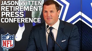 Jason Witten quotI relied on grit” on Retiring from Cowboys  NFL [upl. by Maclean]