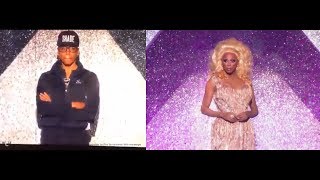 RuPauls Tech Rehearsal vs Final Entrance Comparison [upl. by Tychonn]