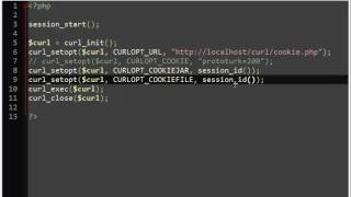 Curl ile Cookie ve Session İşlemleri Ders 7 [upl. by Desdemona319]