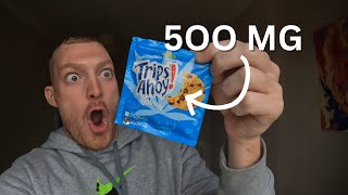 I Ate A 500mg EDIBLE For My First Time [upl. by Amitak]