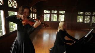 Ives Hilary Hahn and Valentina Lisitsa [upl. by Slinkman]