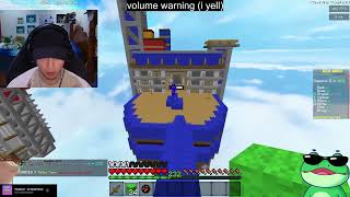 Queueing BoomerNA  Hypixel Bedwars [upl. by Kristianson]