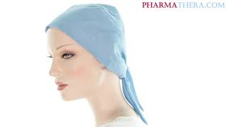 The classic cancer scarf in light blue [upl. by Eelirem]