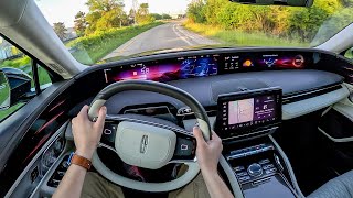 2024 Lincoln Nautilus Black Label  POV Test Drive Binaural Audio [upl. by Laamak666]