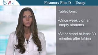 Fosamax Plus D Medication Uses Overview [upl. by Nairda339]