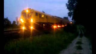 SPENOINTSA RR32M2 Szlifowanie torów Ostbahn trasa tczewchojnice [upl. by Ashok308]